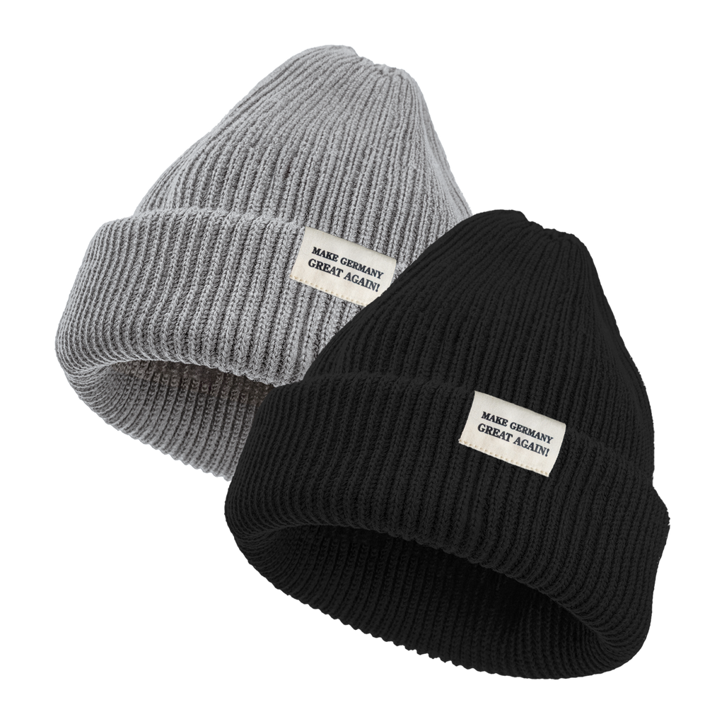 Beanie "Make Germany Great Again" Label