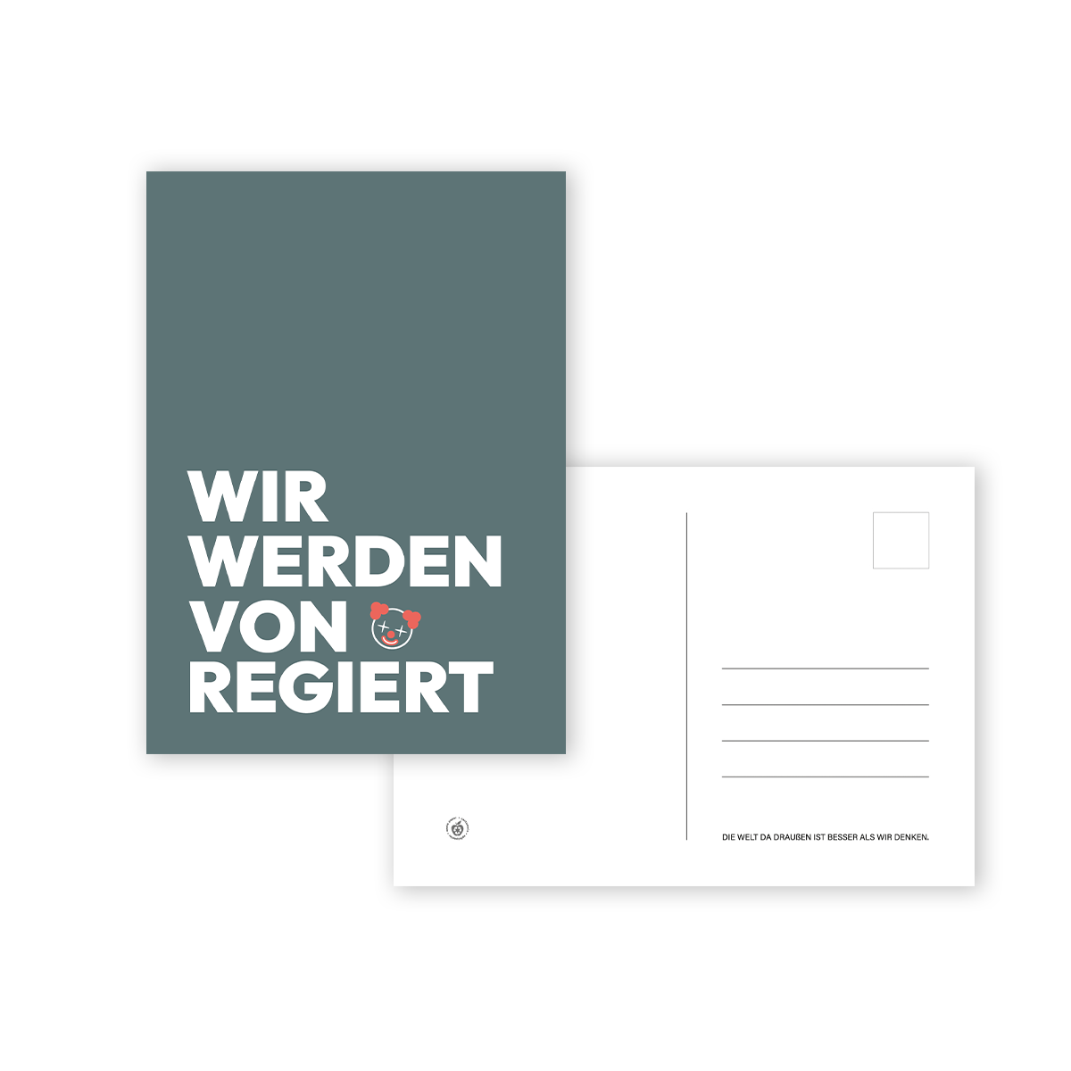 Karte "Clown Regierung"