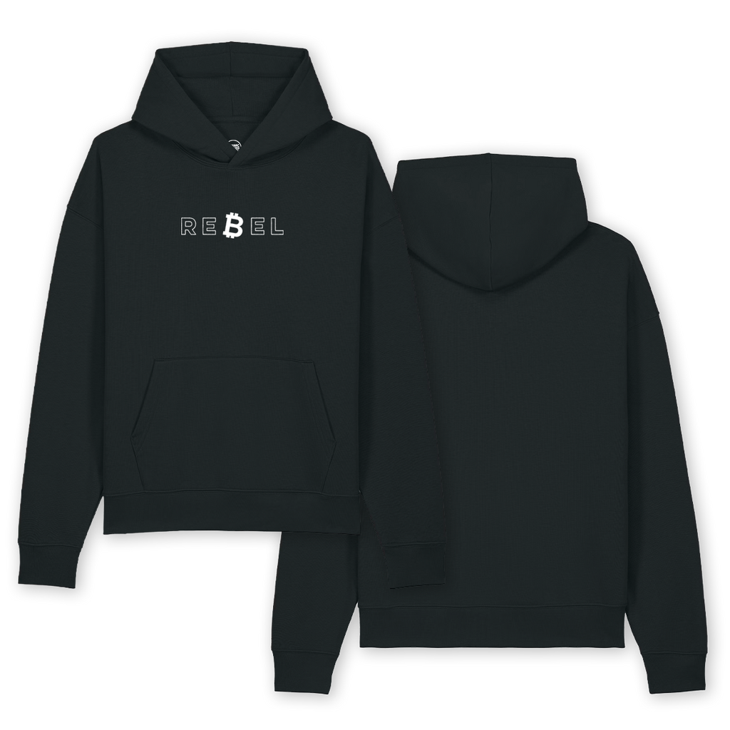 Hoodie "Rebel" black