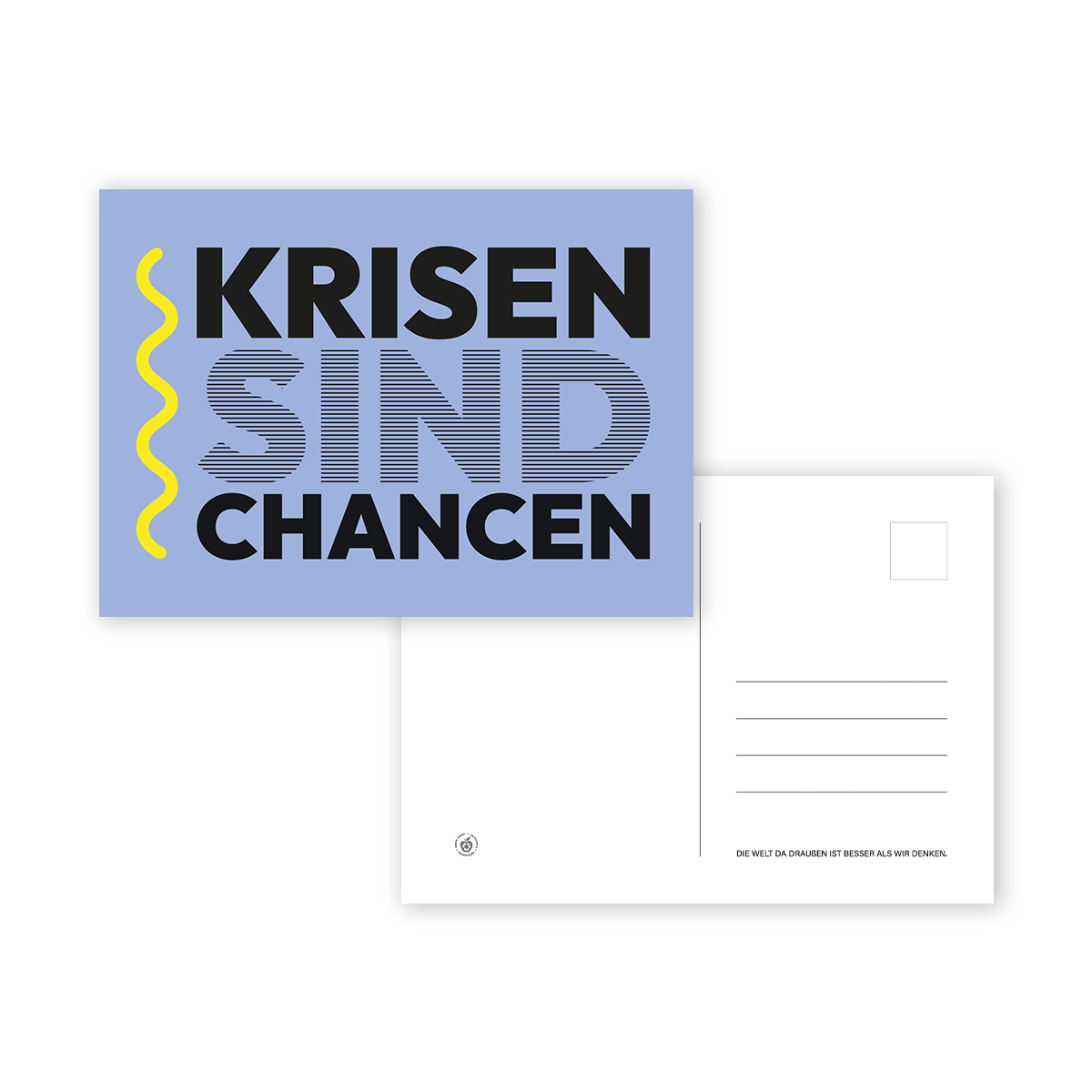 Karte "Krisen sind Chancen"