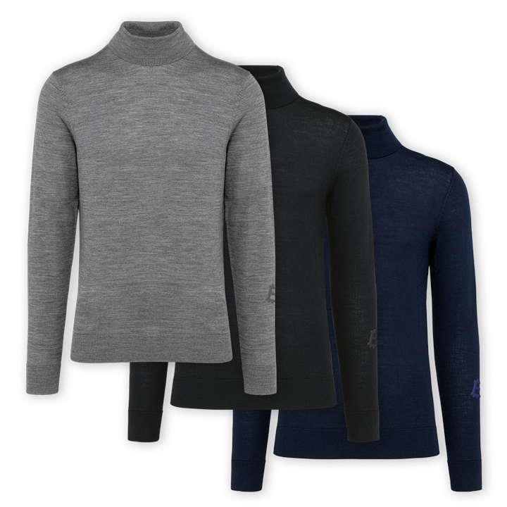 Rollkragenpullover "Bitcoin"