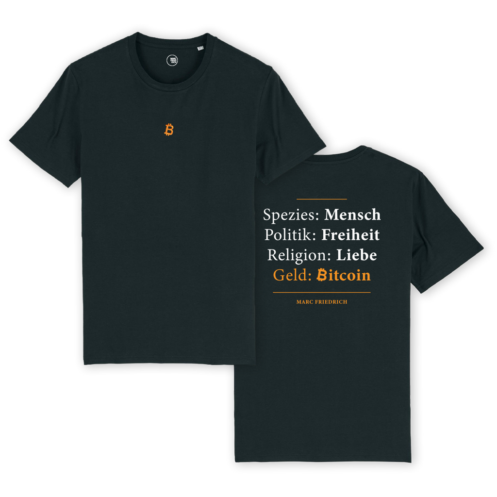 T-Shirt "Geld: Bitcoin"