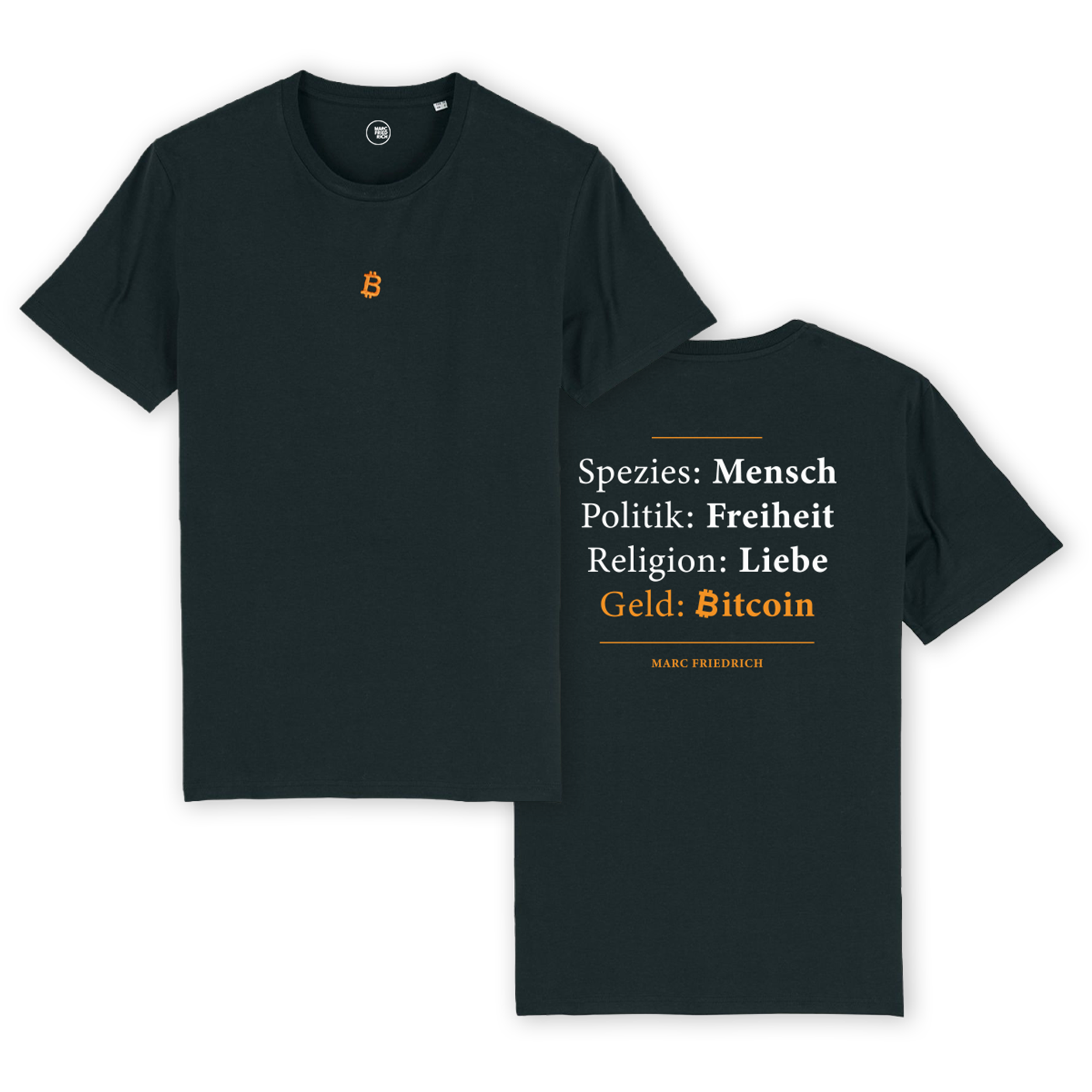 T-Shirt "Geld: Bitcoin"