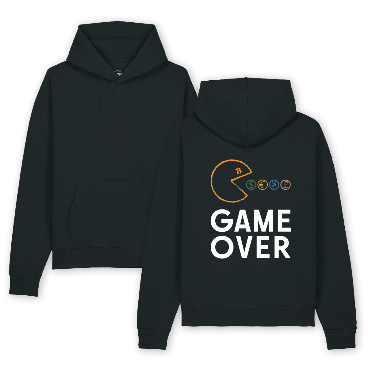 Hoodie "Pacman" black