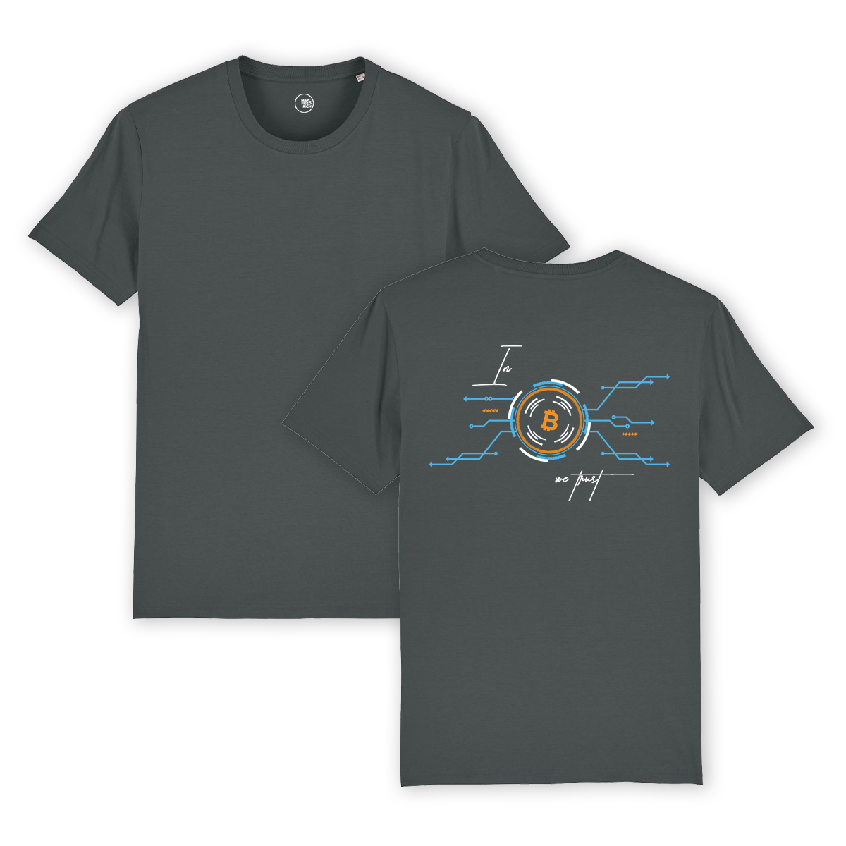 T-Shirt "In Bitcoin we trust"