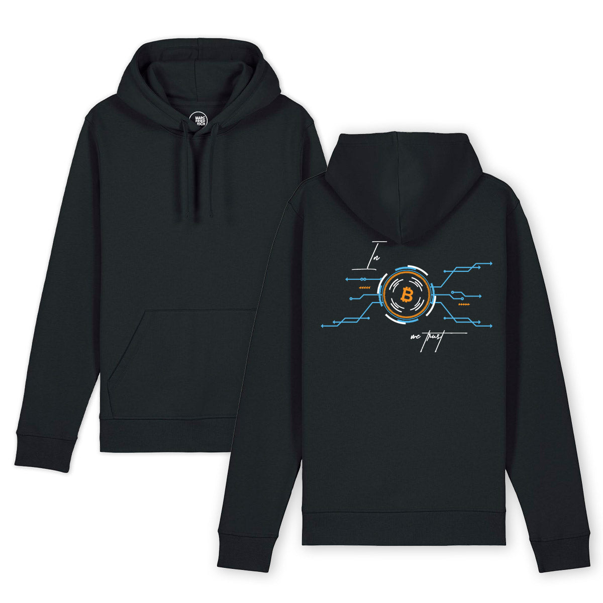 Hoodie "In Bitcoin we trust"