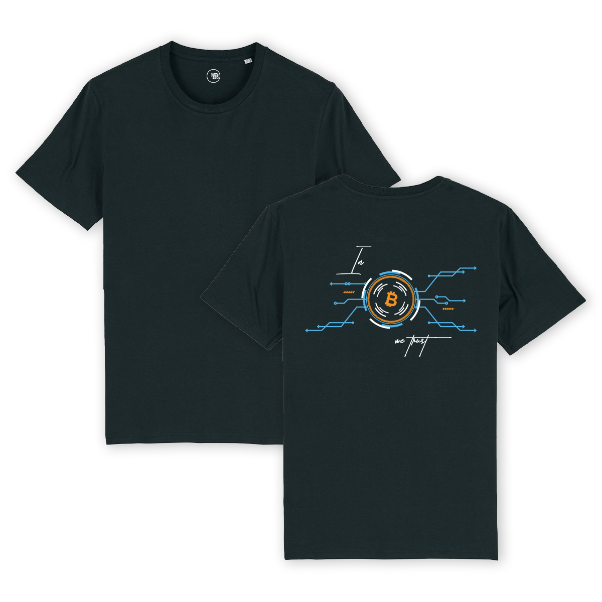 T-Shirt "In Bitcoin we trust"