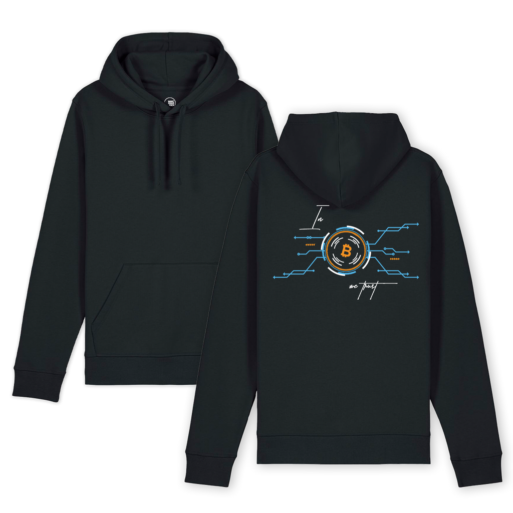 Hoodie "In Bitcoin we trust"