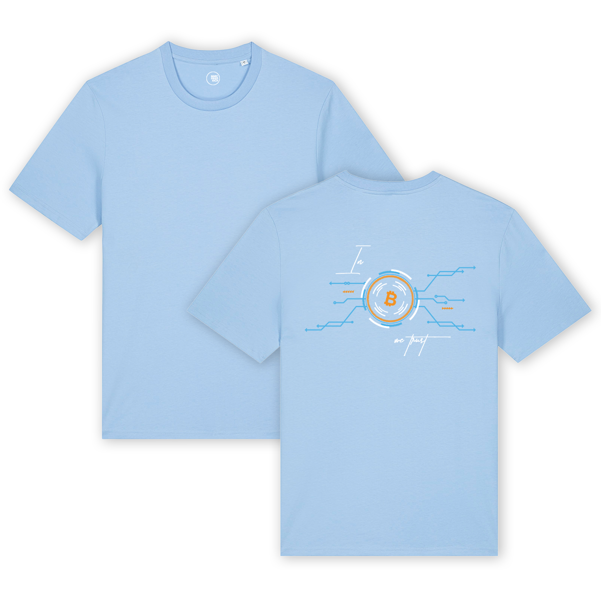 T-Shirt "In Bitcoin we trust"