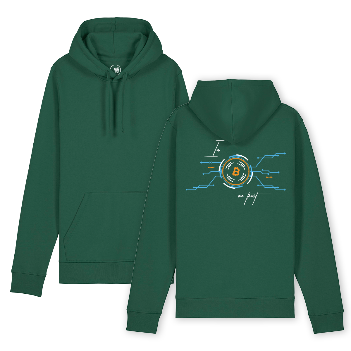 Hoodie "In Bitcoin we trust"