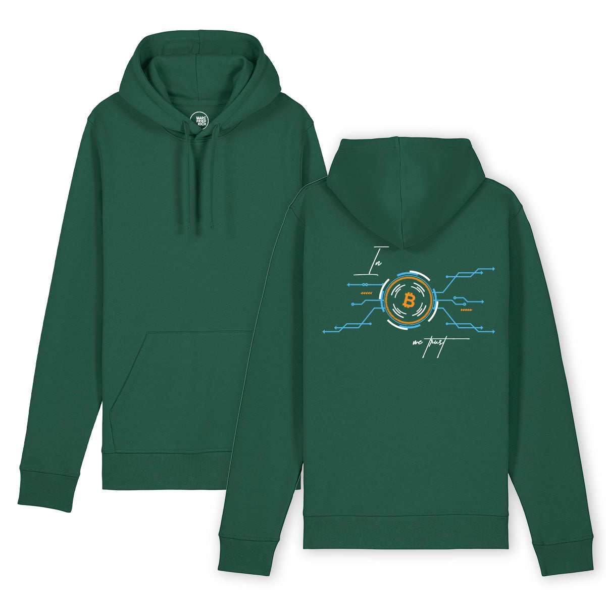 Hoodie "In Bitcoin we trust"