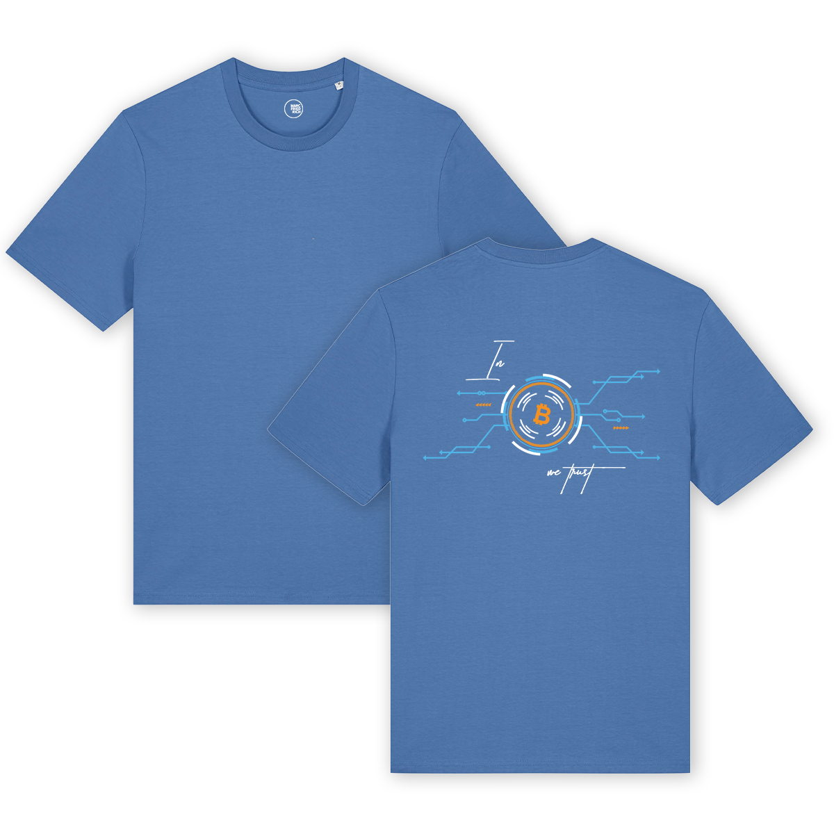 T-Shirt "In Bitcoin we trust"