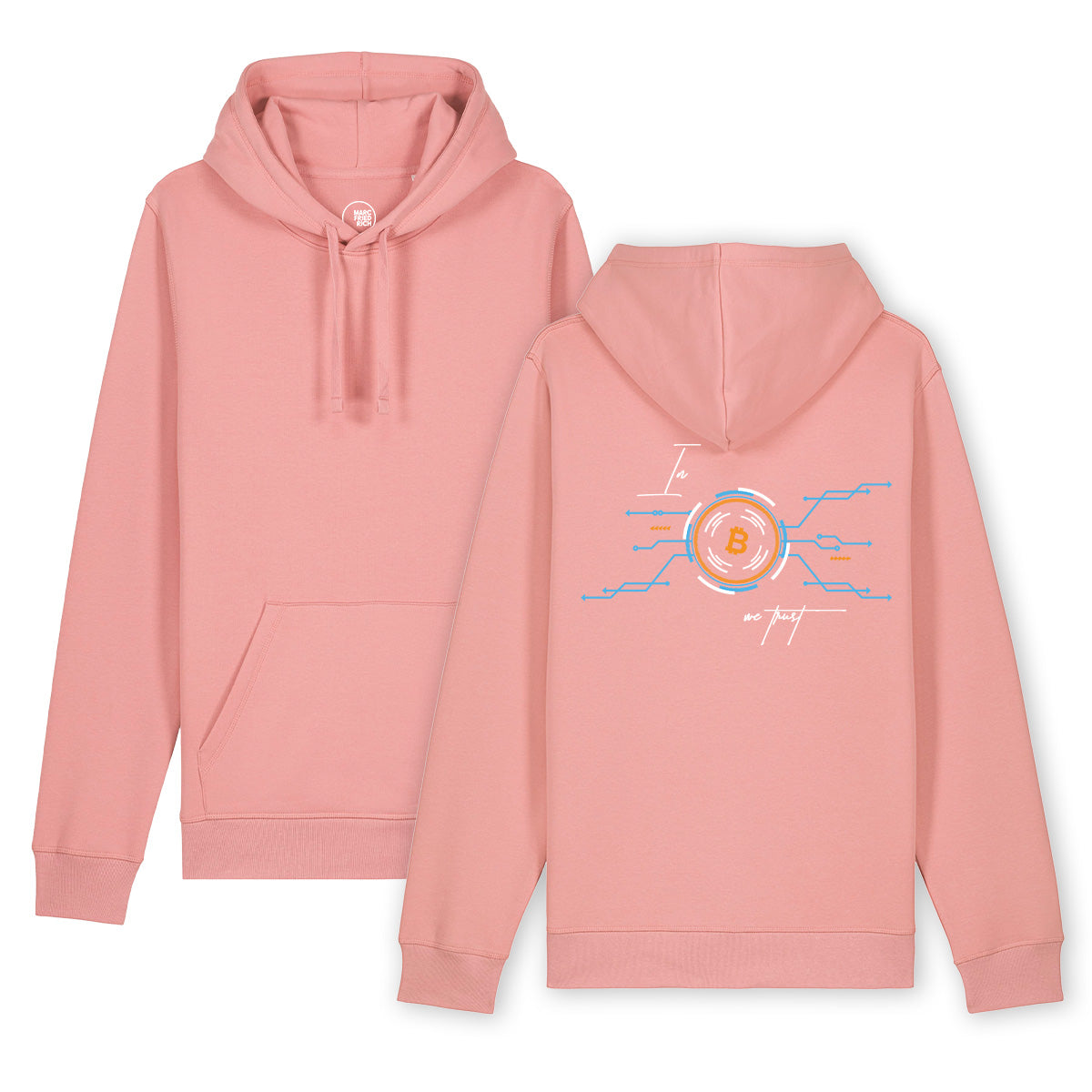 Hoodie "In Bitcoin we trust"