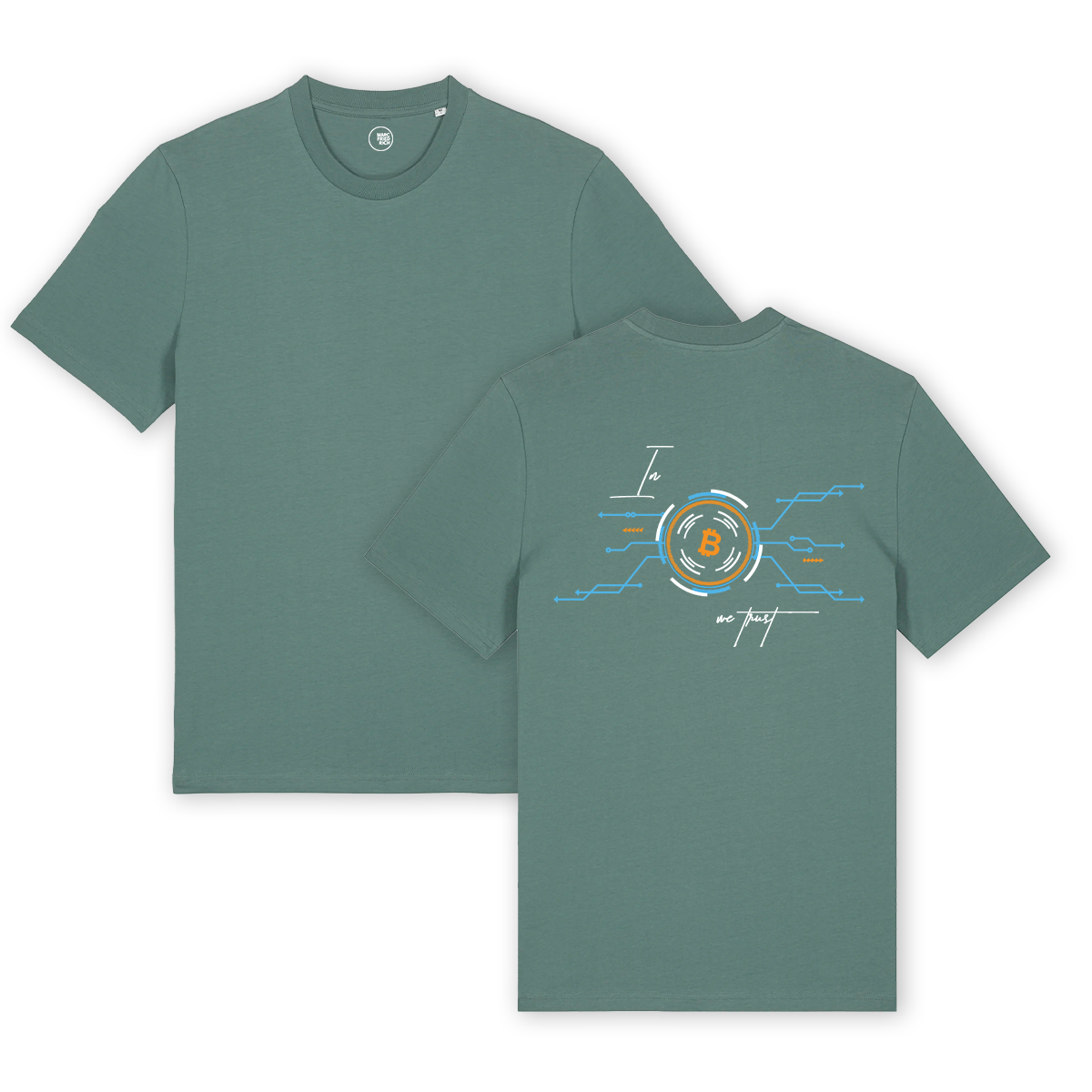 T-Shirt "In Bitcoin we trust"
