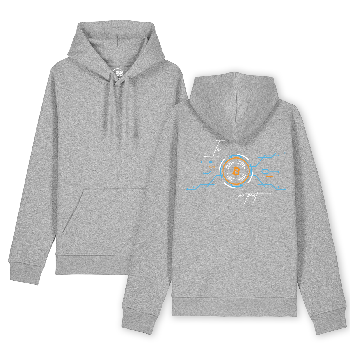 Hoodie "In Bitcoin we trust"