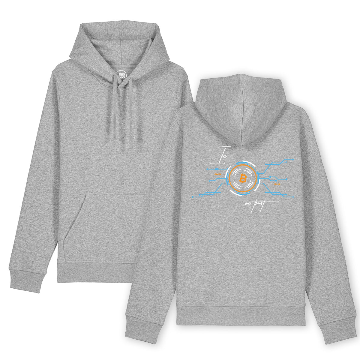 Hoodie "In Bitcoin we trust"