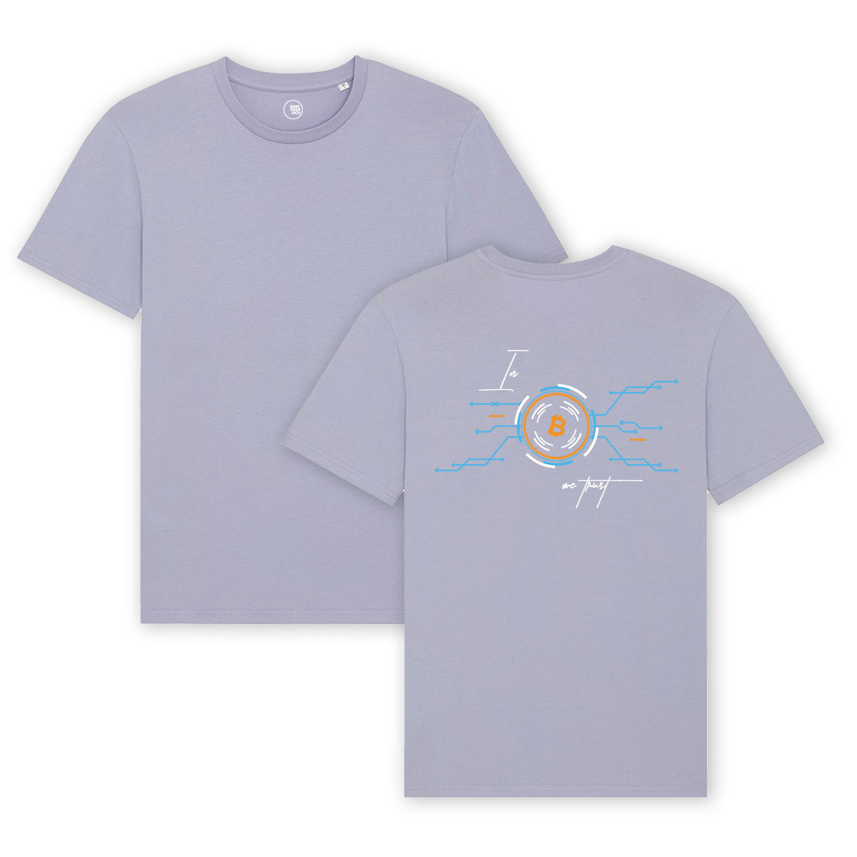 T-Shirt "In Bitcoin we trust"