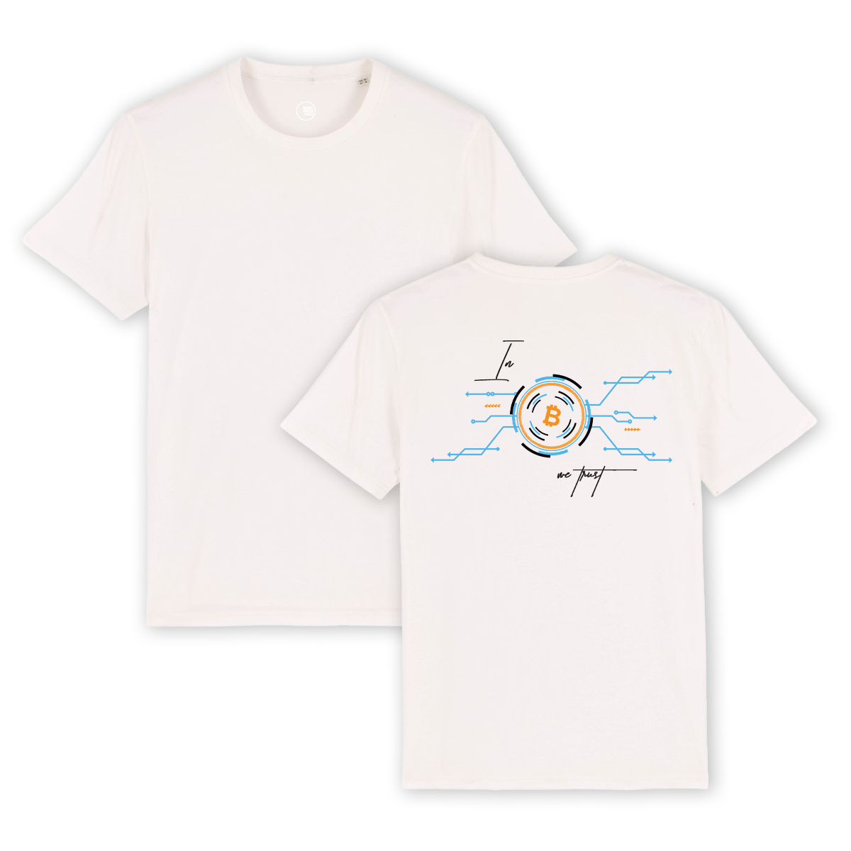 T-Shirt "In Bitcoin we trust"
