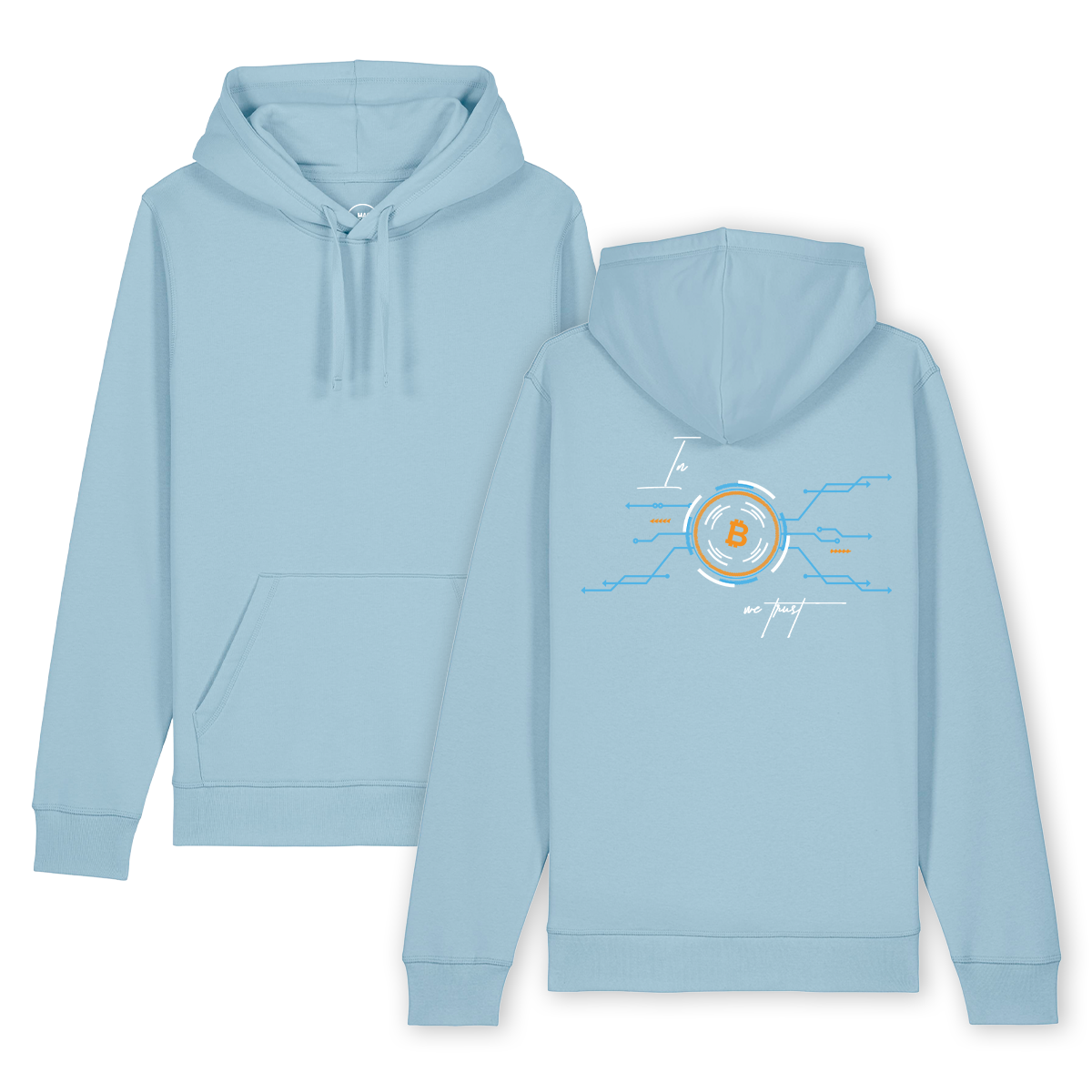 Hoodie "In Bitcoin we trust"