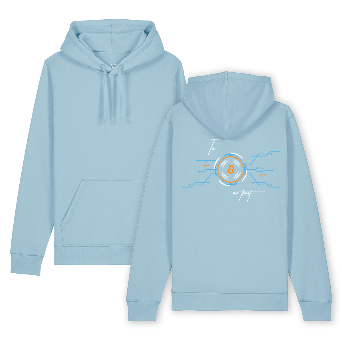Hoodie "In Bitcoin we trust"