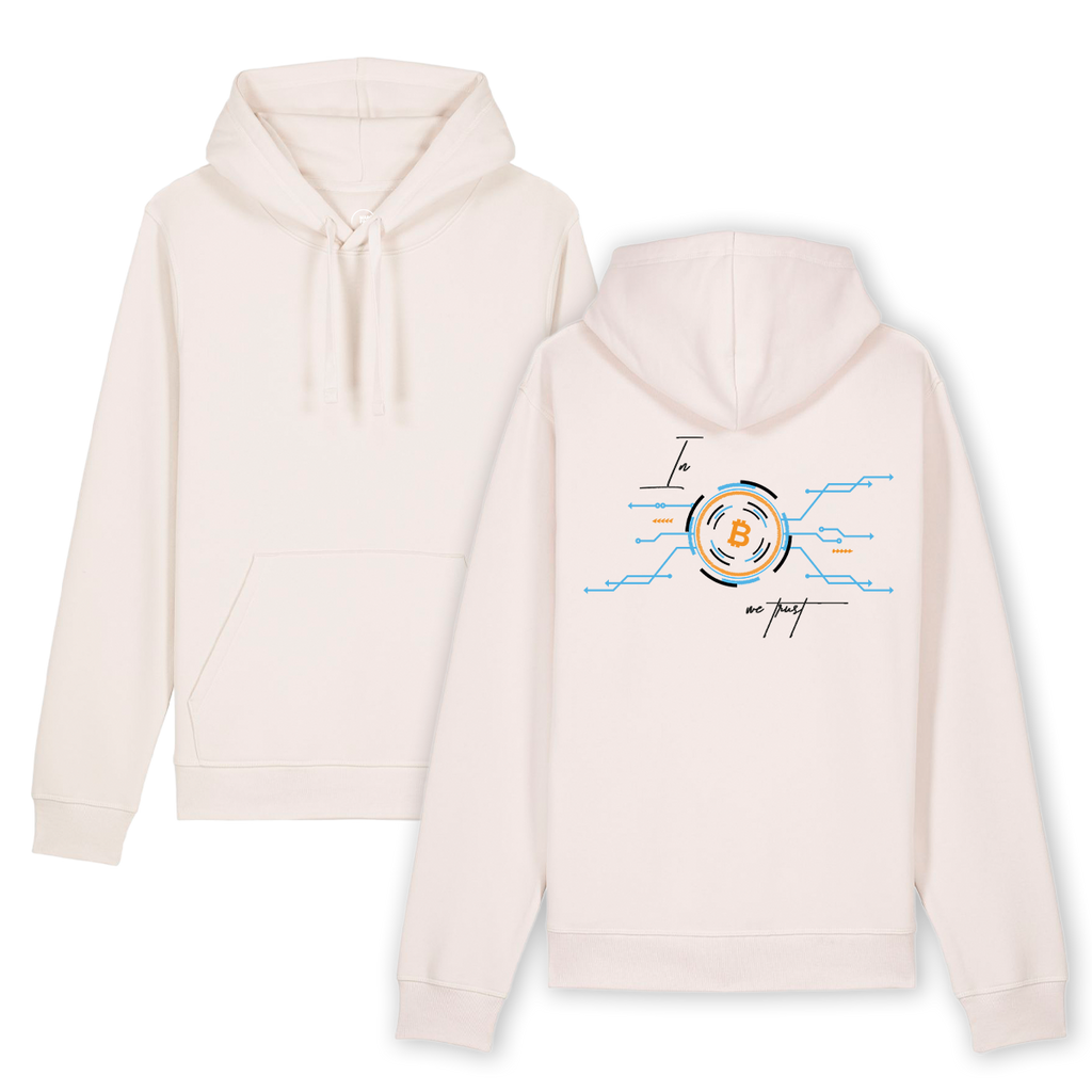 Hoodie "In Bitcoin we trust"