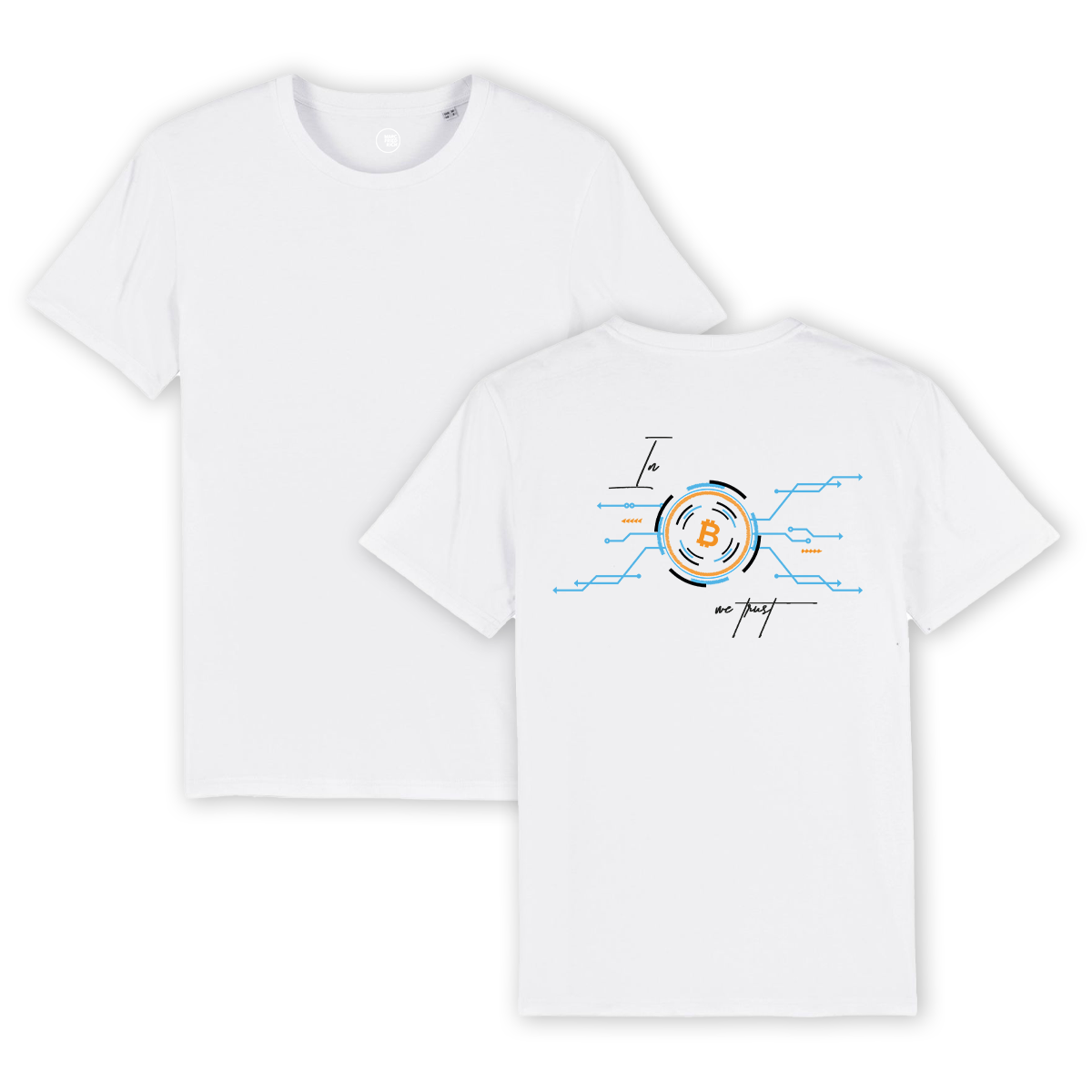T-Shirt "In Bitcoin we trust"